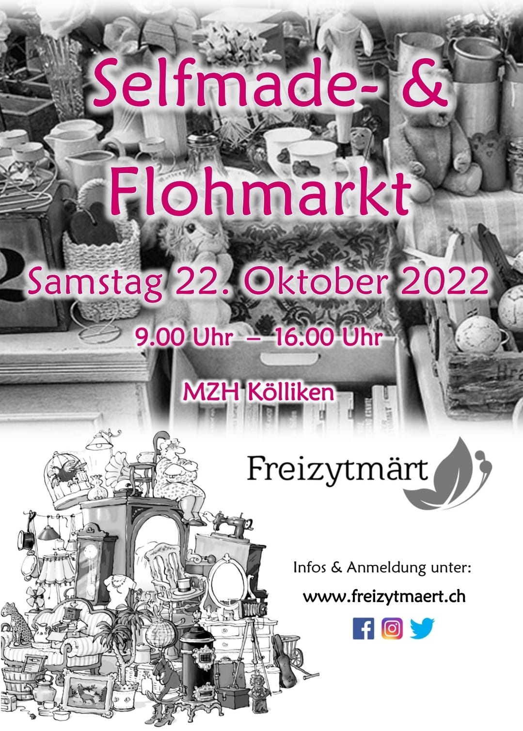 Selfmade- und Flohmarkt in Kölliken / Oktober 2022