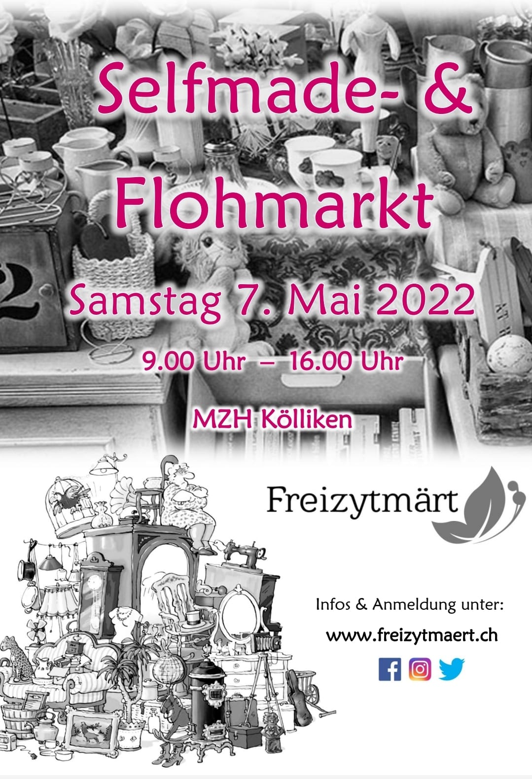 Selfmade- und Flohmarkt in Kölliken / Mai 2022