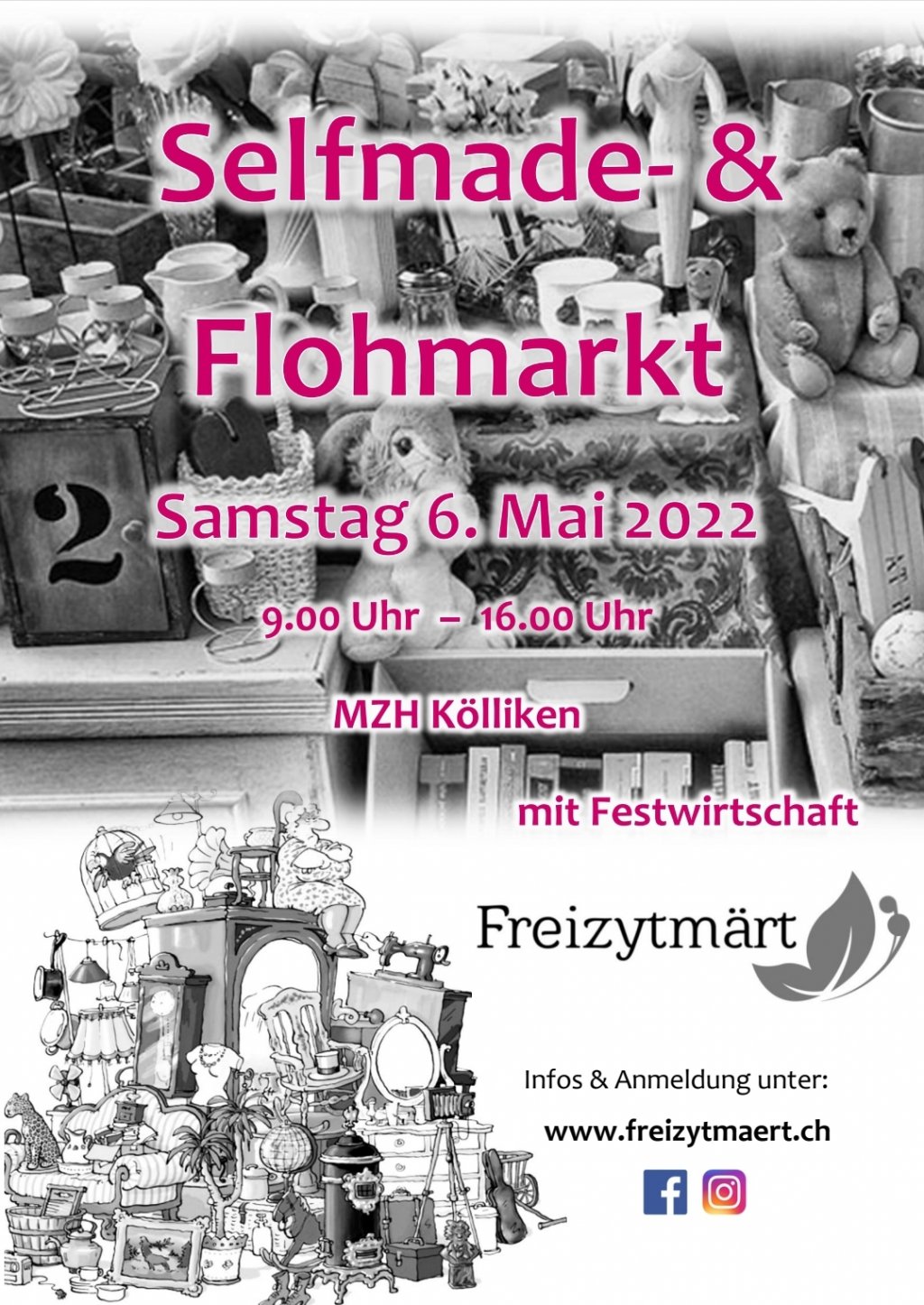 Selfmade- und Flohmarkt in Kölliken / Mai 2023